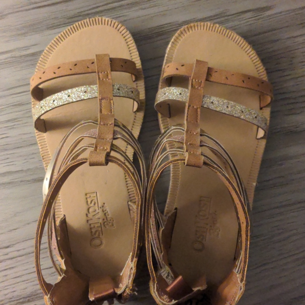 Size 10 little girl sandals